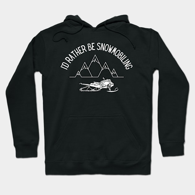 Snowmobiling 11 Hoodie by TheSeason